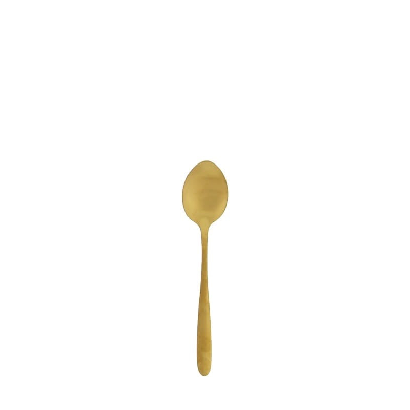 Cuillère à dessert dorée gamme Lucie